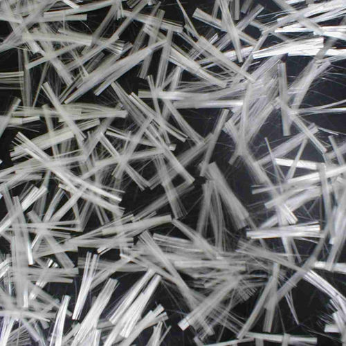Chopped glass fibers.